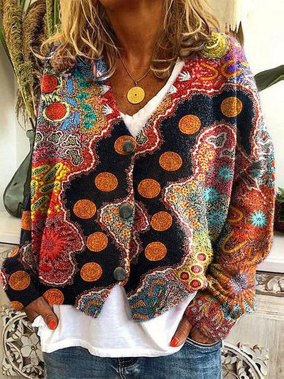 Quinnlyn™ | Colorful Comfortable Knitted Sweater