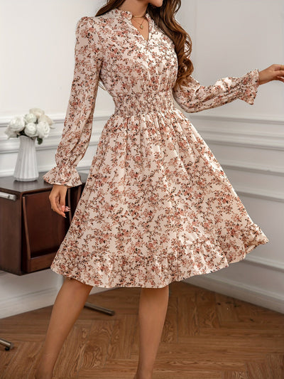 Meredith™ | Elegant Floral Dress