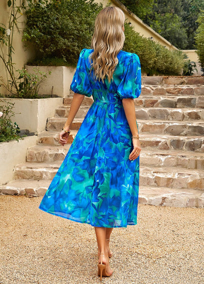 Renate™ | Dress With V-Neck