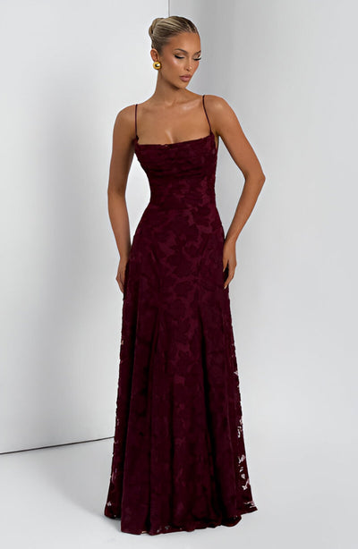 Noréline™ | Lace Corset Maxi Dress