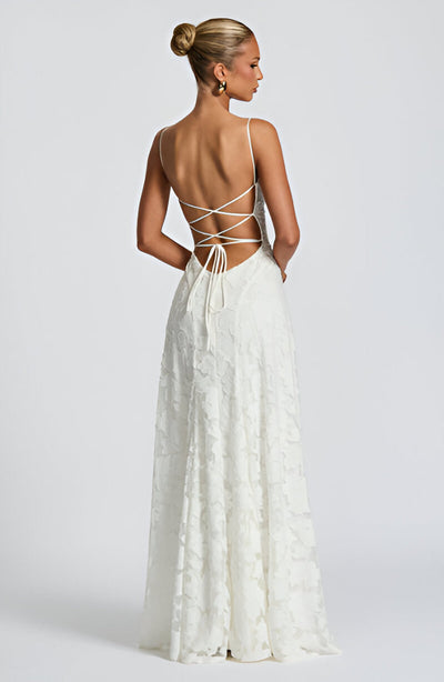 Noréline™ | Lace Corset Maxi Dress