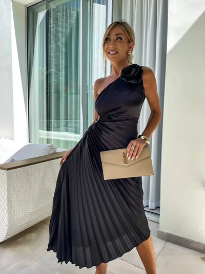 Lizbeth™ | Dress with Floral Shoulders