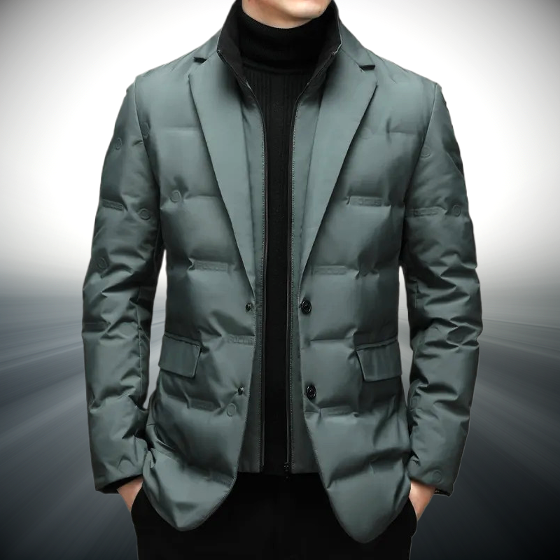 Aldric™ | Modern Quilted Blazer Jacket