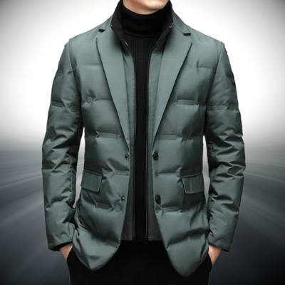 Aldric™ | Modern Quilted Blazer Jacket