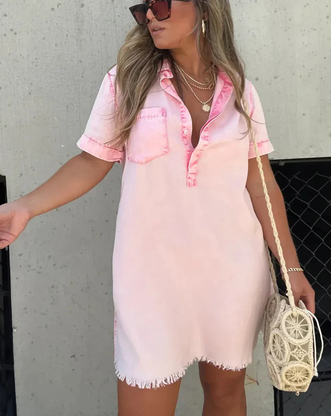 Philianne™ | Relaxed Cotton Dress