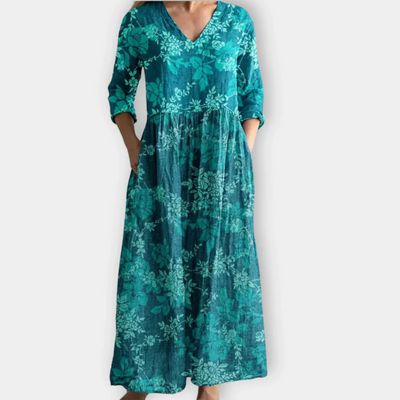 Magalie™ | Floral Boho Dress