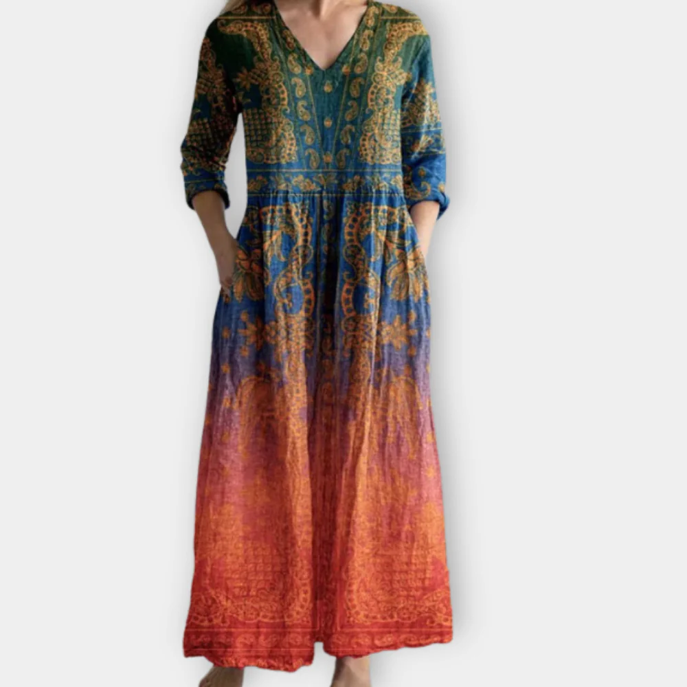 Ferlene™ | Boho Maxi Dress