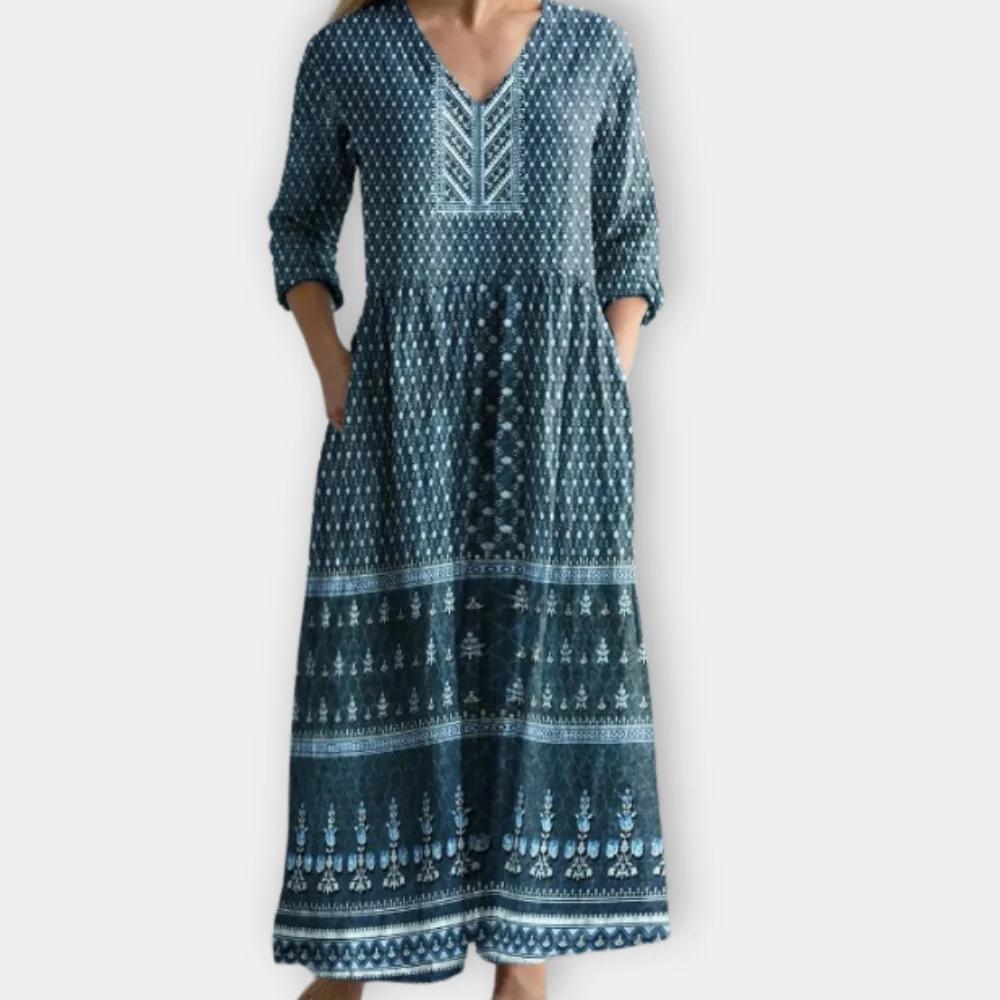 Glenda™ | Boho Maxi Dress