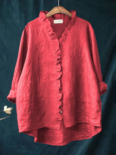 Leela™ | Ruffled Shirt