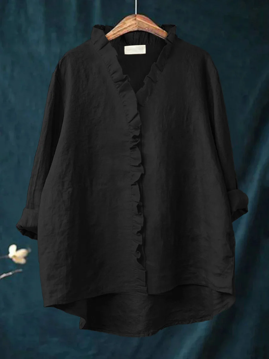 Leela™ | Ruffled Shirt