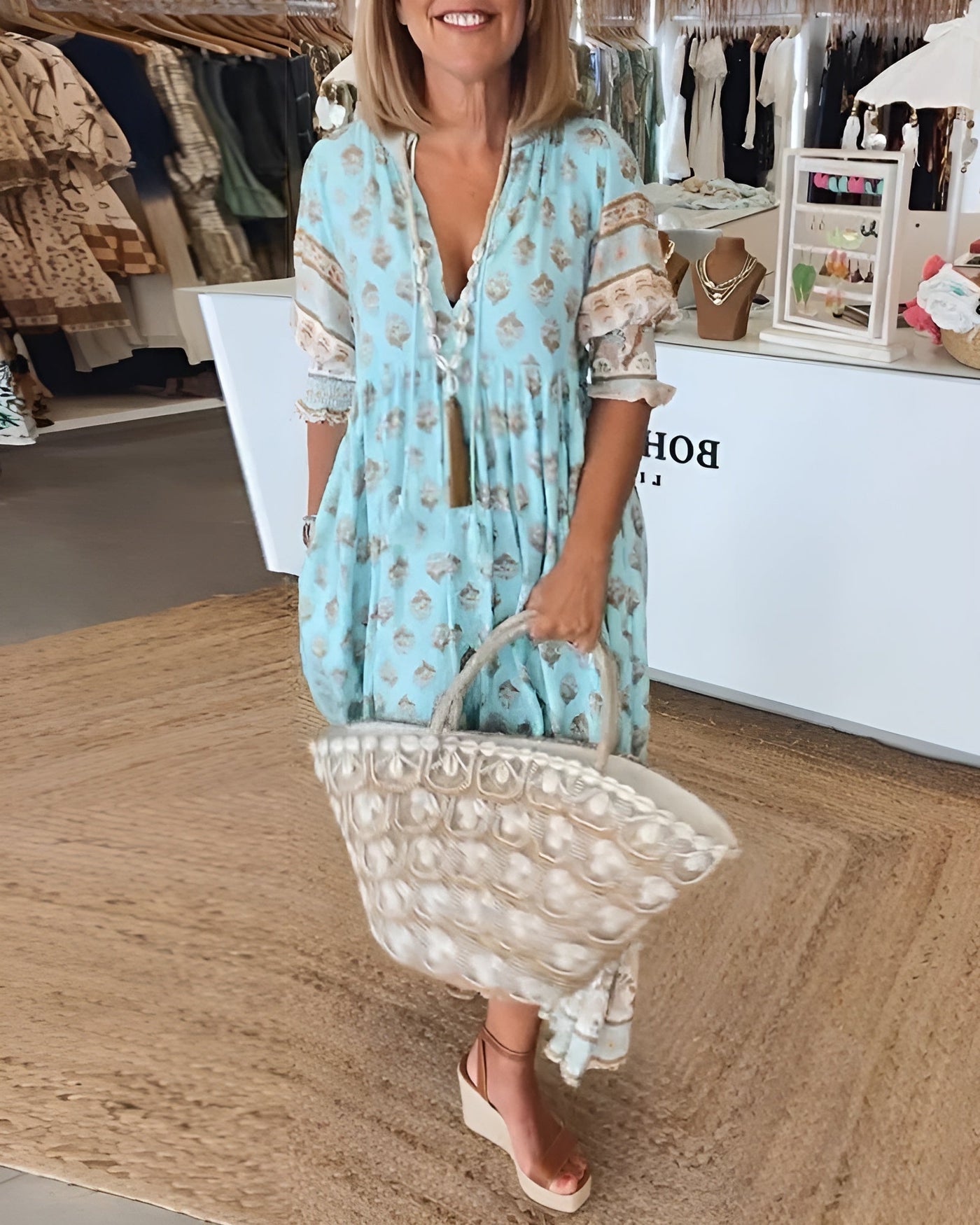 Disa™ | Vibrant Spring Dress
