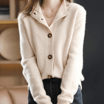 Louna™ | Luxurious Cashmere Knit Cardigan