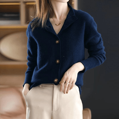 Ilona™ | Luxurious Cashmere Knit Cardigan