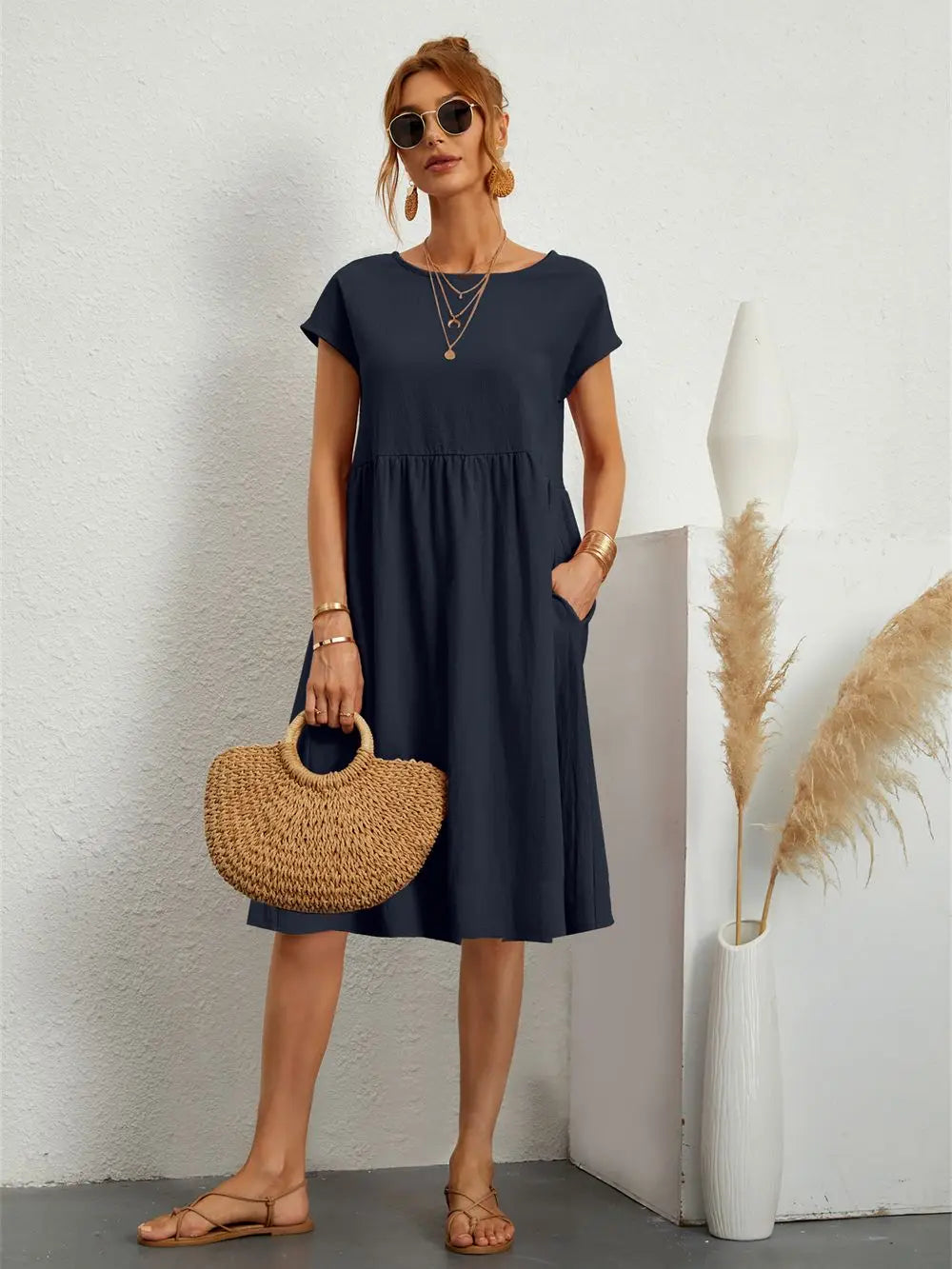 Stevie™ | Casual Pocket Dress