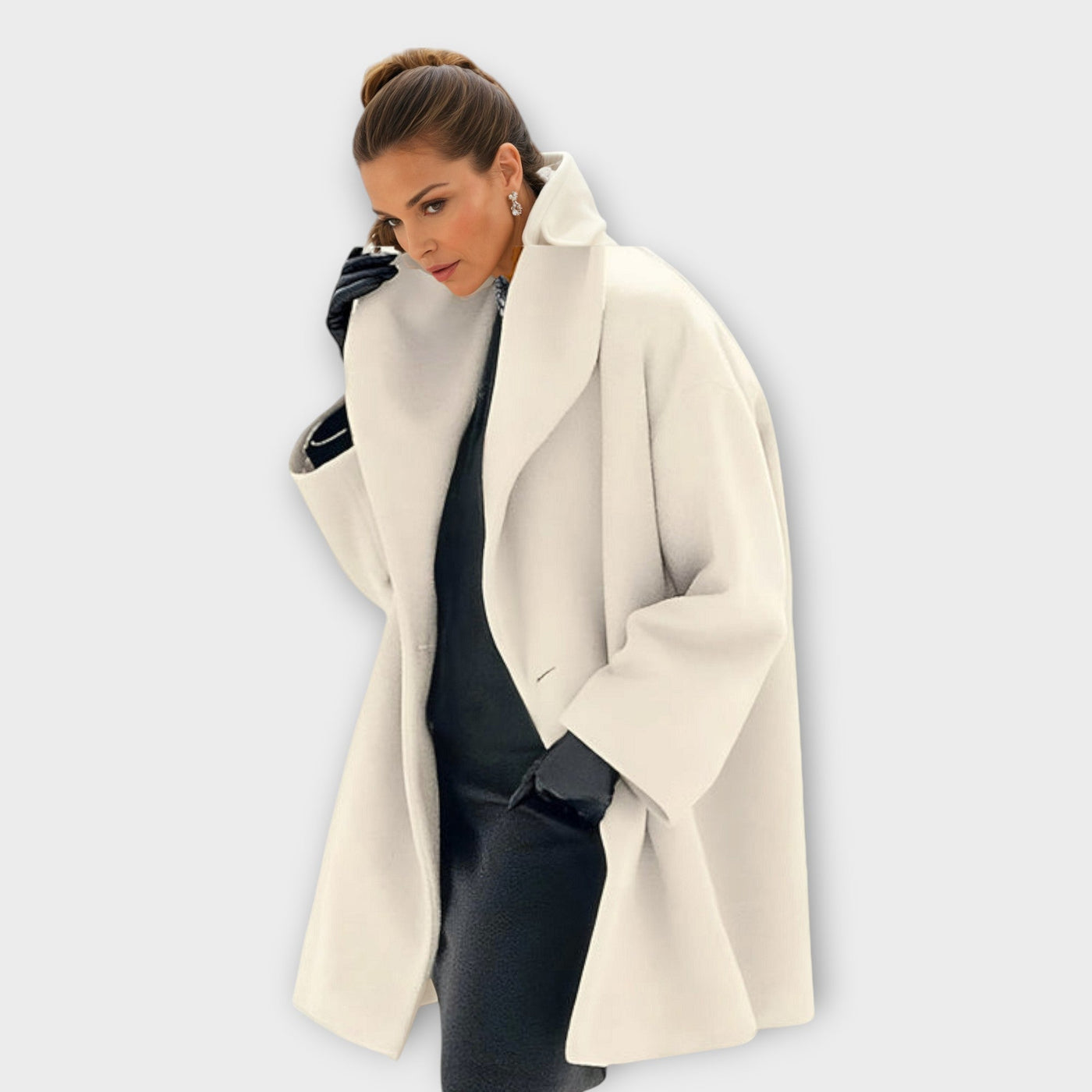 Maélita™ | Premium Windproof Wool Coat