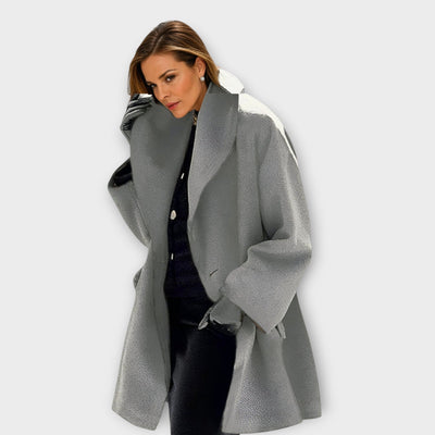Maélita™ | Premium Windproof Wool Coat