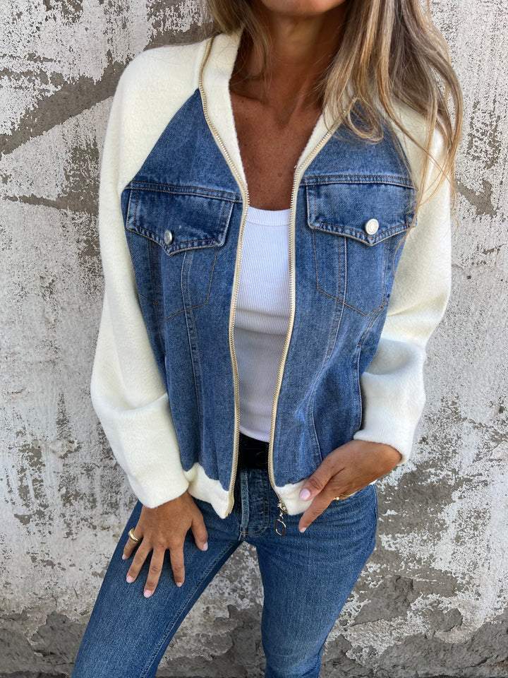 Kaori™ | Stylish Denim Jacket