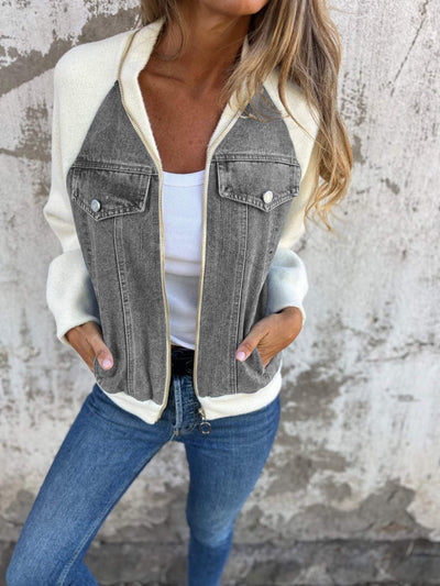 Kaori™ | Stylish Denim Jacket