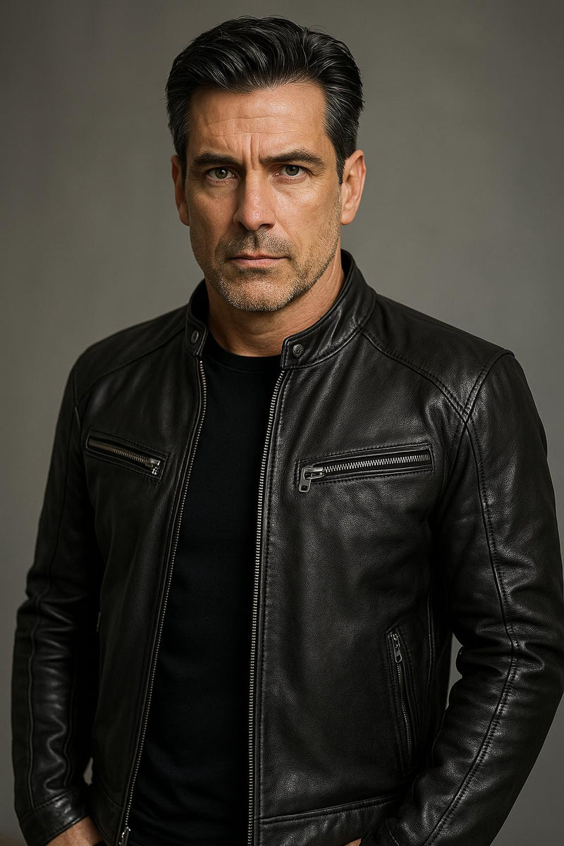 Asher ™ | Casual Leather Jacket