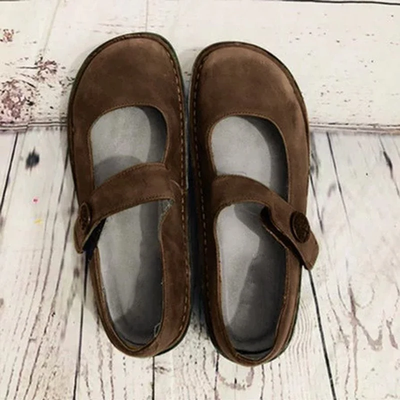 Verdalie™ | Vintage Leather Mary Janes