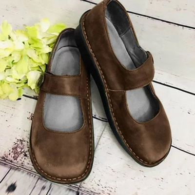 Verdalie™ | Vintage Leather Mary Janes