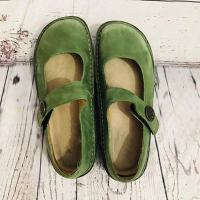 Verdalie™ | Vintage Leather Mary Janes