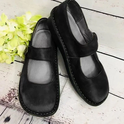 Verdalie™ | Vintage Leather Mary Janes