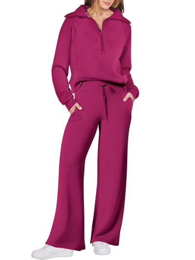 Celestine™ | Luxe Wide-Leg Lounge Set