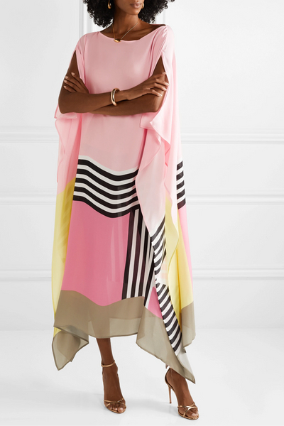 Karly™ | Striped Print Patchwork Dress