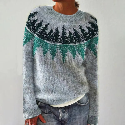 Delilah™ | Nordic Knit Pattern Sweater