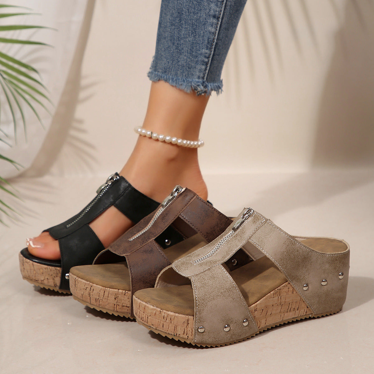 Clara™ | Stylish Wedge Sandals