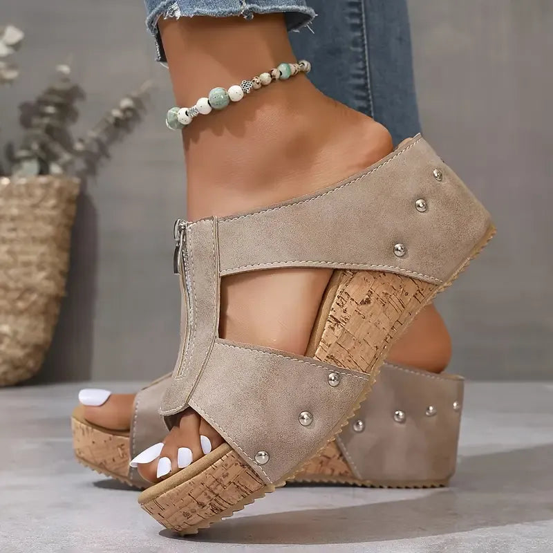 Clara™ | Stylish Wedge Sandals