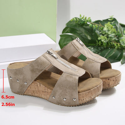 Clara™ | Stylish Wedge Sandals