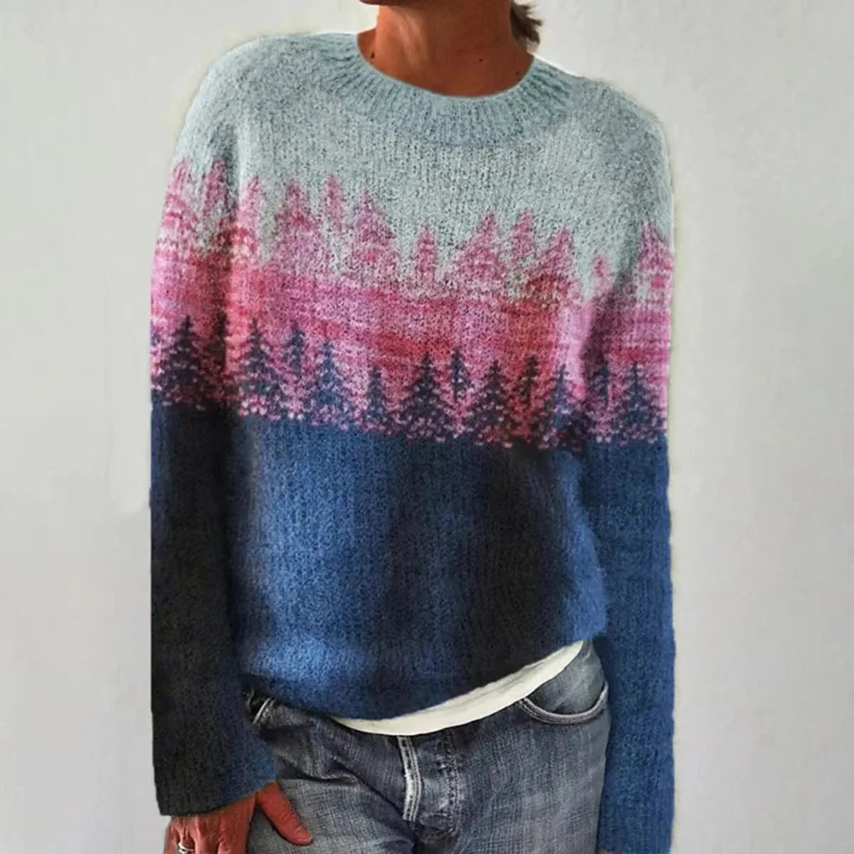 Delilah™ | Nordic Knit Pattern Sweater