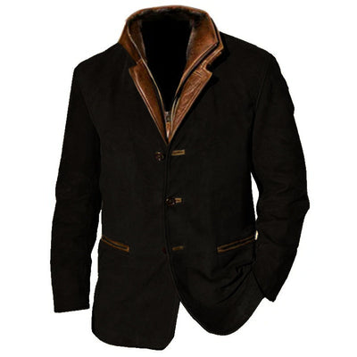 Kevin™ | Vintage Buckskin Leather Jacket