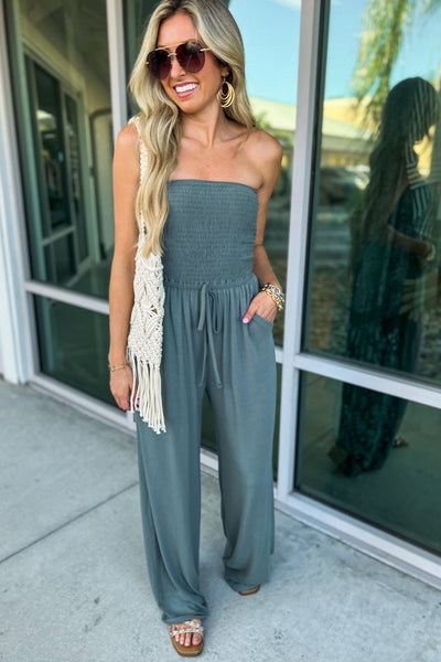 Jasmin™ | Trendy Off-Shoulder Jumpsuit