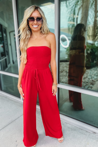 Jasmin™ | Trendy Off-Shoulder Jumpsuit