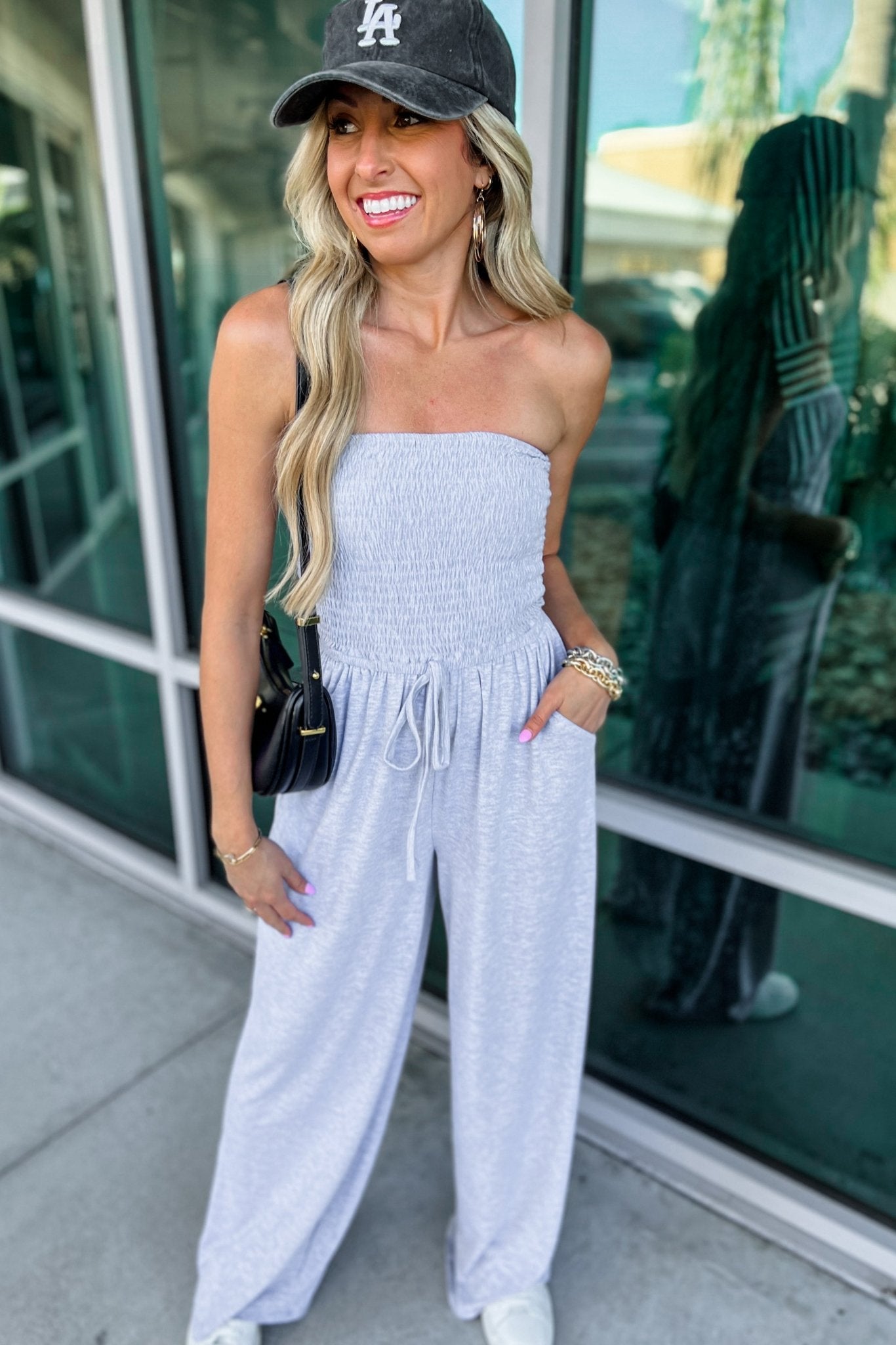 Jasmin™ | Trendy Off-Shoulder Jumpsuit