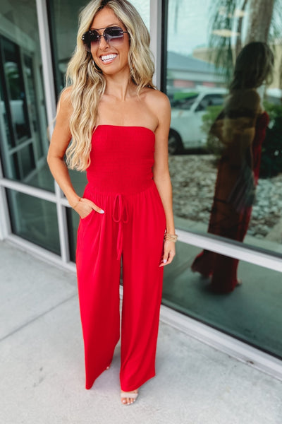 Jasmin™ | Trendy Off-Shoulder Jumpsuit