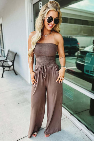 Jasmin™ | Trendy Off-Shoulder Jumpsuit