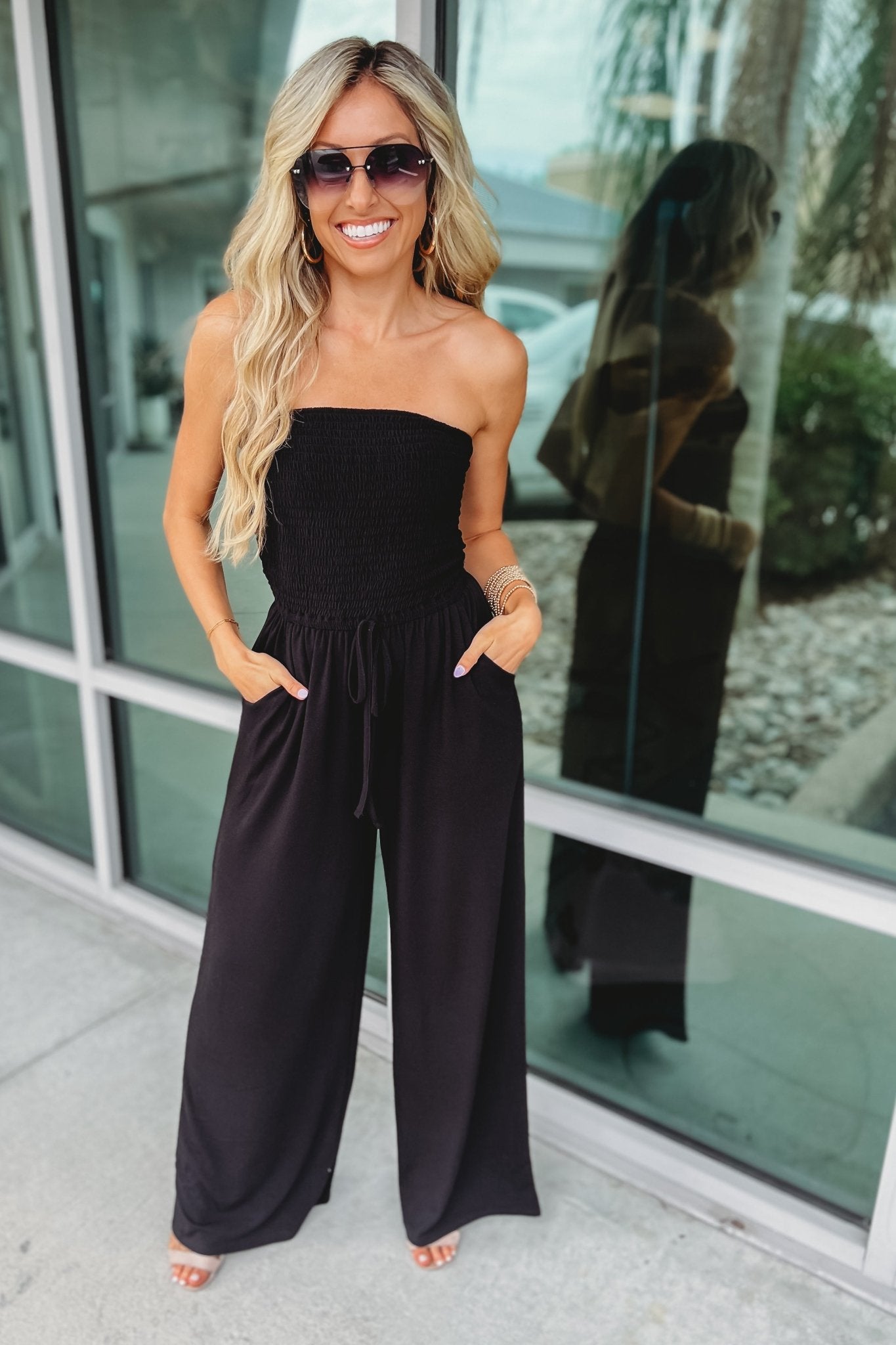 Jasmin™ | Trendy Off-Shoulder Jumpsuit