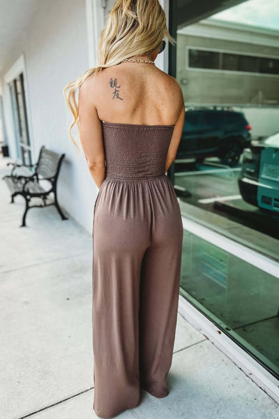 Jasmin™ | Trendy Off-Shoulder Jumpsuit