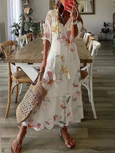 Lillian™ | Boho Tummy Coverage Dress