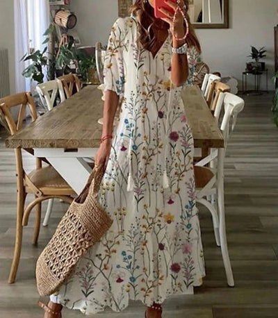 Lillian™ | Boho Tummy Coverage Dress