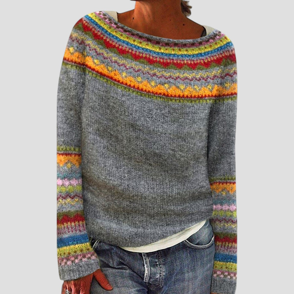 Danézia™ | Artistic Knit Sweater