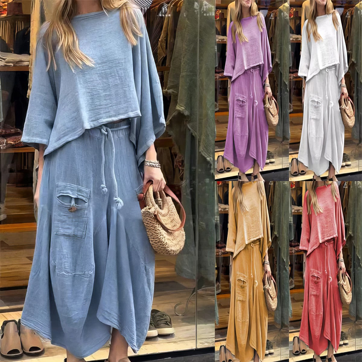 Maelis™ | Relaxed Linen Two-Piece Set