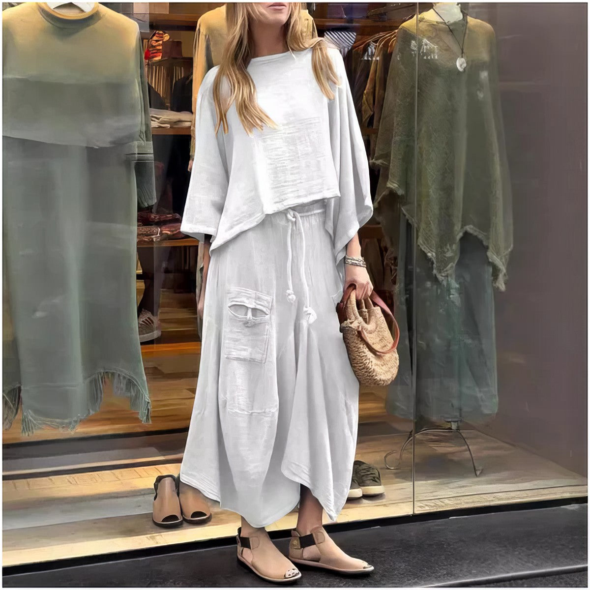 Maelis™ | Relaxed Linen Two-Piece Set