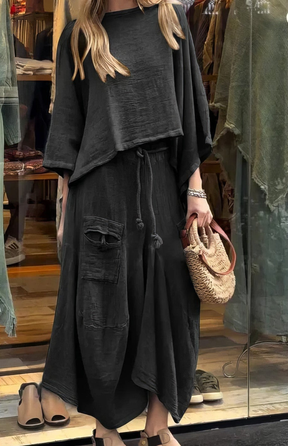 Maelis™ | Relaxed Linen Two-Piece Set