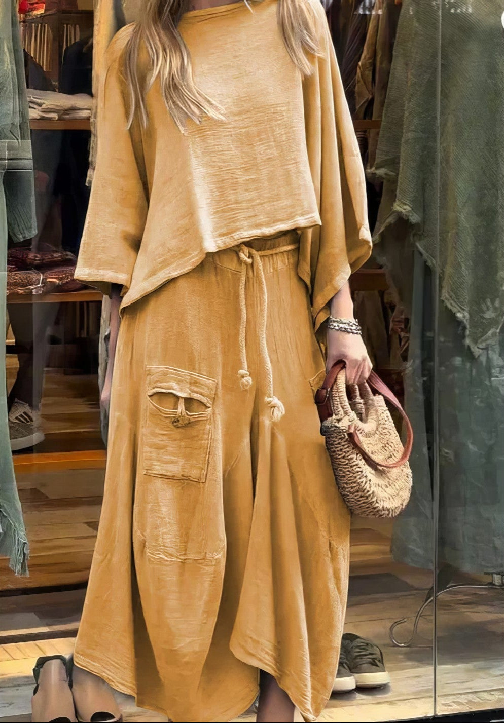 Maelis™ | Relaxed Linen Two-Piece Set