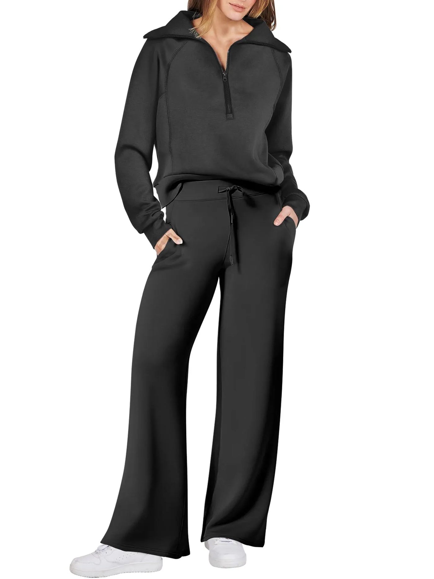 Celestine™ | Luxe Wide-Leg Lounge Set
